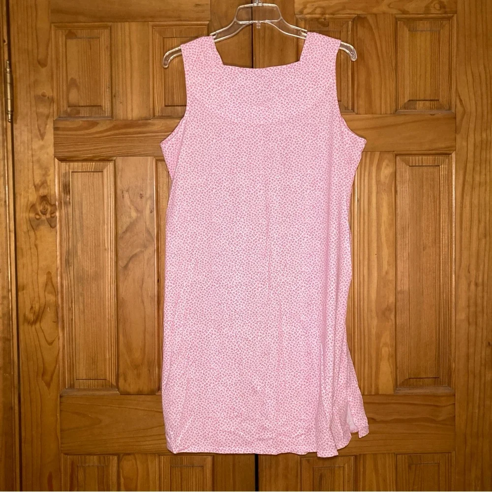 NWOT Simply Basic Vintage 90s Nightgown Nightie Pink Size XL 16/18